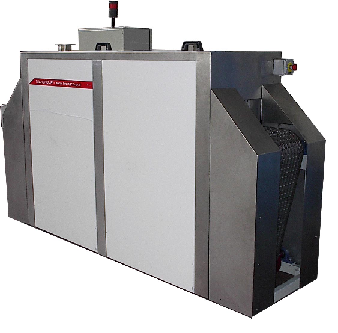 Tunnel di lavaggio per solventi infiammabili