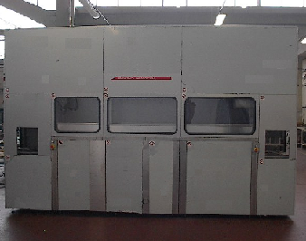 Impianto di lavaggio multi vasche per solventi infiammabili