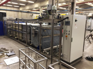 degreasing and pickling plant