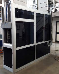 washing machine for positioned washing