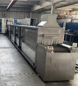 impianto di lavaggio e verniciatura