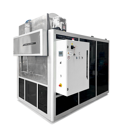 lavatrice a spruzzi a tavola rotante LSS